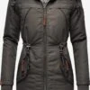 Marikoo Parkas Parka D’hiver Kamii Femme Gris