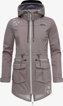 Marikoo Vestes Dextérieur Veste Fonctionnelle Ulissaa Femme Taupe -Veste Mode 28008573ca8480d16e0907ec184e92f3