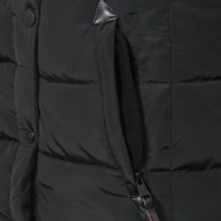 Marikoo Vestes Matelassées Veste D’hiver Lotusblüte Femme Noir -Veste Mode 2aa109f71bc18a2ebeb2ec20bf60b98f