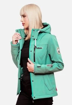 Marikoo Vestes De Mi-saison Veste Mi-saison Kleine Zicke Femme Jade -Veste Mode 2c74086bfa21ee2b5c89520c6ef87878