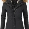 Marikoo Parkas Parka D’hiver Akira Femme Noir -Veste Mode 2d3b555965e0e0782a7652c85390bb67