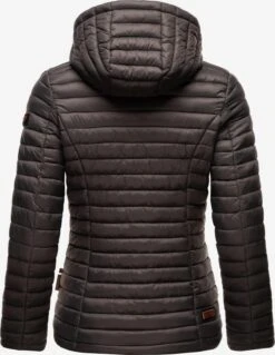 Marikoo Vestes De Mi-saison Veste Mi-saison Asraa Femme Anthracite -Veste Mode 2e3ca372a6f9ec73a80631b01aa7168a