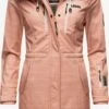 Marikoo Manteaux De Pluie Manteau Fonctionnel Zimtzicke Femme Rose