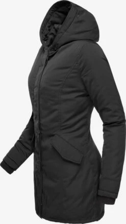 Marikoo Parkas Parka D’hiver Karmaa Femme Noir -Veste Mode 2f54302b454ce0b8474d7585db7e7d23