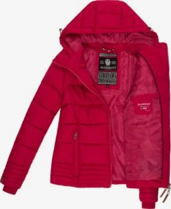 Marikoo Vestes Dhiver Veste D’hiver Sole Femme Framboise -Veste Mode 325e58b670e2d843e7c4467b0195d57a