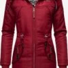 Marikoo Parkas Parka D’hiver Kamii Femme Bordeaux -Veste Mode 338e179940a08bae2972a9922f88e510