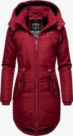 Marikoo Parkas Parka D’hiver Kamii Femme Bordeaux