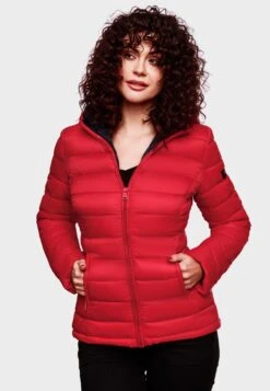 Marikoo Vestes Dextérieur Veste Fonctionnelle Femme Rouge -Veste Mode 341aa17d825976d432891f82124d98fe