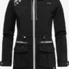 Marikoo Vestes Dextérieur Veste Fonctionnelle Ulissaa Femme Noir