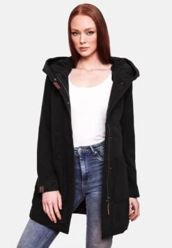 Marikoo Manteaux Dhiver Manteau D’hiver Maikoo Femme Noir -Veste Mode 3971bd1822ea49449f228c351f457291