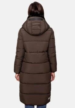 Marikoo Manteaux Dhiver Manteau D’hiver Femme Marron -Veste Mode 3b12e34009d7fe1348bfc97fa639a109