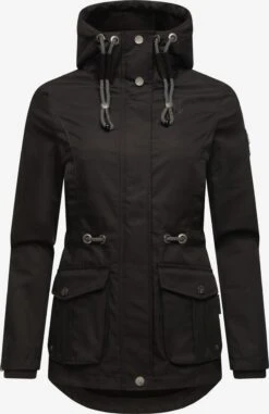 Marikoo Parkas Parka Mi-saison Babetaa Femme Noir