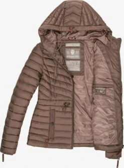 Marikoo Vestes De Mi-saison Veste Mi-saison Aniyaa Femme Bronze -Veste Mode 3c1f020d61bf942802e20e9f958df81f