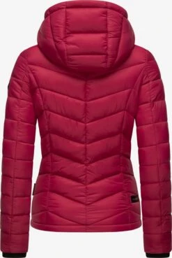 Marikoo Vestes De Mi-saison Veste Mi-saison Kuala Femme Framboise -Veste Mode 3c94794834e031549ea3d33617605743