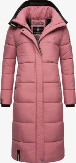 Marikoo Manteaux Dhiver Manteau D’hiver Femme Rose -Veste Mode 3e093d7587b157eb6f9c97f5f5a14236
