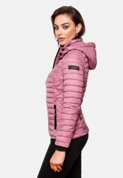 Marikoo Vestes De Mi-saison Veste Mi-saison Samtpfote Femme Rose -Veste Mode 3f6c3cef0abb384b5595e178fdcc08e0