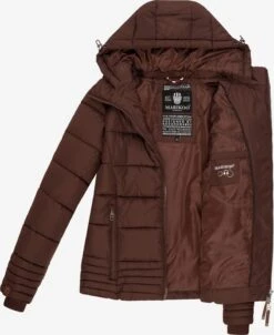 Marikoo Vestes Dhiver Veste D’hiver Sole Femme Chocolat -Veste Mode 40c4878b76973c9d4cd28c493d79a01a