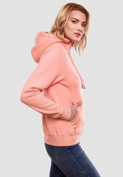 Marikoo Sweats Zippés Veste De Survêtement Setsunaa Femme Abricot -Veste Mode 40d72300bc151e08a6fc339f9a649d29