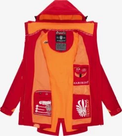 Marikoo Vestes Dextérieur Veste Fonctionnelle Soulinaa Femme Rouge -Veste Mode 410c5fcb1da21460940f1a114ff445cf