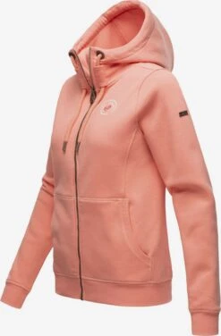Marikoo Sweats Zippés Veste De Survêtement Setsunaa Femme Abricot -Veste Mode 411f1f8631ce777d4e86a626979f67f9