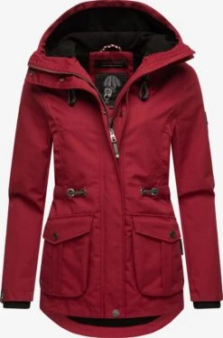 Marikoo Parkas Parka Mi-saison Babetaa Femme Rouge Sang -Veste Mode 413cc121425ddd8b28e8074137238bd9