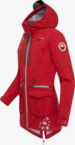 Marikoo Vestes Dextérieur Veste Fonctionnelle Ulissaa Femme Rouge -Veste Mode 436a9282de988d7c9afa687b65dada58