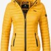 Marikoo Vestes De Mi-saison Veste Mi-saison Samtpfote Femme Moutarde -Veste Mode 436fcefe0c87d0e9d79a149a34f88896