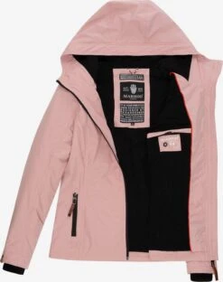 Marikoo Vestes De Mi-saison Veste Mi-saison Brombeere Femme Rose -Veste Mode 44bfd8f253b46ef89d45d8aeb4ffeaf6
