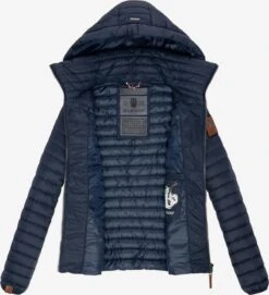 Marikoo Vestes De Mi-saison Veste Mi-saison Löwenbaby Femme Bleu -Veste Mode 44e5fe7cea56477f7f50cc69dfdd8fb5