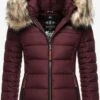 Marikoo Vestes Dhiver Veste D’hiver Lerikaa Femme Bordeaux -Veste Mode 45a3bff4742b62f4aca791a44ae1f46d