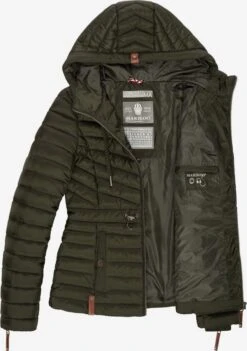 Marikoo Vestes De Mi-saison Veste Mi-saison Aniyaa Femme Olive -Veste Mode 473b6bf329f0569f993c4392ee322e8d