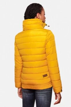 Marikoo Vestes Dhiver Veste D’hiver Poison Femme Jaune -Veste Mode 476799467ab22f5c4937abd52d76838e