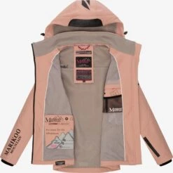 Marikoo Vestes Dhiver Veste D’hiver Femme Rose -Veste Mode 47832c8e56b52b7579e8d9ce7a181de6