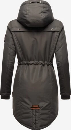 Marikoo Parkas Parka D’hiver Kamii Femme Gris -Veste Mode 47e2c85b19cb444b9a47270f4cf3f87b