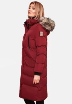 Marikoo Manteaux Dhiver Manteau D’hiver Schneesternchen Femme Rouge Sang -Veste Mode 48285542399d8b14ecbd9f5d122da0ec