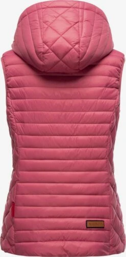 Marikoo Vestes Sans Manches Gilet Hasenpfote Femme Pitaya -Veste Mode 4855d1cc65a245c8143735350543816a