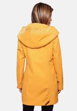 Marikoo Manteaux De Pluie Manteau Fonctionnel Mayleen Femme Jaune Dor -Veste Mode 48f9ca5bbf173691b1e380954393a9cc