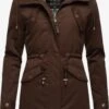 Marikoo Vestes Dhiver Veste D’hiver Manolya Femme Brun Foncé