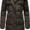 Marikoo Manteaux Dhiver Manteau D’hiver Schneesternchen Femme Anthracite -Veste Mode 4a7f0f049e4c981bc1bc554f29e53fe0