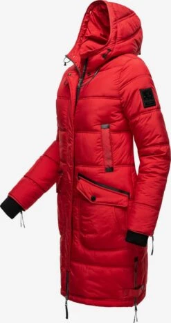 Marikoo Manteaux Dhiver Manteau D’hiver Chaskaa Femme Rouge -Veste Mode 4ac1c4f4348e052bf22084bf199777f7