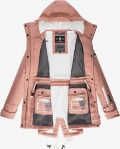 Marikoo Manteaux De Pluie Manteau Fonctionnel Zimtzicke Femme Rose Ancienne -Veste Mode 4b166ea576f07386d6b542e494c7196e