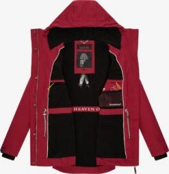 Marikoo Parkas Parka Mi-saison Babetaa Femme Rouge Sang -Veste Mode 4b368c7ef215e6ff601afcdf9cef7c2d