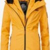 Marikoo Vestes Dextérieur Veste Fonctionnelle Erdbeere Femme Jaune -Veste Mode 4beaca6eb7e1049b04821f26303524ce