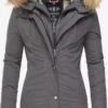 Marikoo Parkas Parka D’hiver Akira Femme Anthracite -Veste Mode 4d7d2cbc3978d5cf27ca540a22ad9232