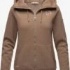 Marikoo Sweats Zippés Veste De Survêtement Setsunaa Femme Marron