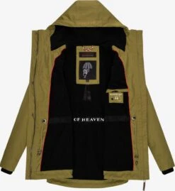 Marikoo Vestes De Mi-saison Veste Mi-saison Babetaa Femme Olive -Veste Mode 4ec51d24e6bfadef78e405eb2dd809ca