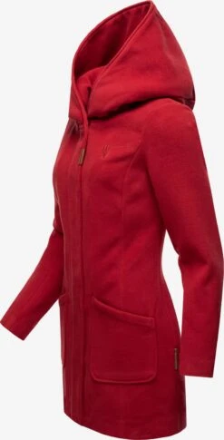 Marikoo Manteaux Dhiver Manteau D’hiver Maikoo Femme Rouge Rubis -Veste Mode 4fef1eb44803772a29ed0aca6f8d8fb1