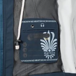 Marikoo Manteaux De Pluie Manteau Fonctionnel Zimtzicke Femme Marine -Veste Mode 50ea4e336f6066b93a9196b38ad5d3e8