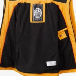 Marikoo Vestes Dextérieur Veste Fonctionnelle Erdbeere Femme Jaune -Veste Mode 510559e29c4c1ec0a57dc621c509823f