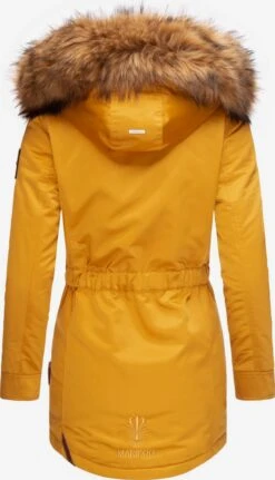 Marikoo Manteaux Dhiver Manteau D’hiver Sanakoo Femme Jaune Dor -Veste Mode 51e840c13a62fcf8189c048011b13f39